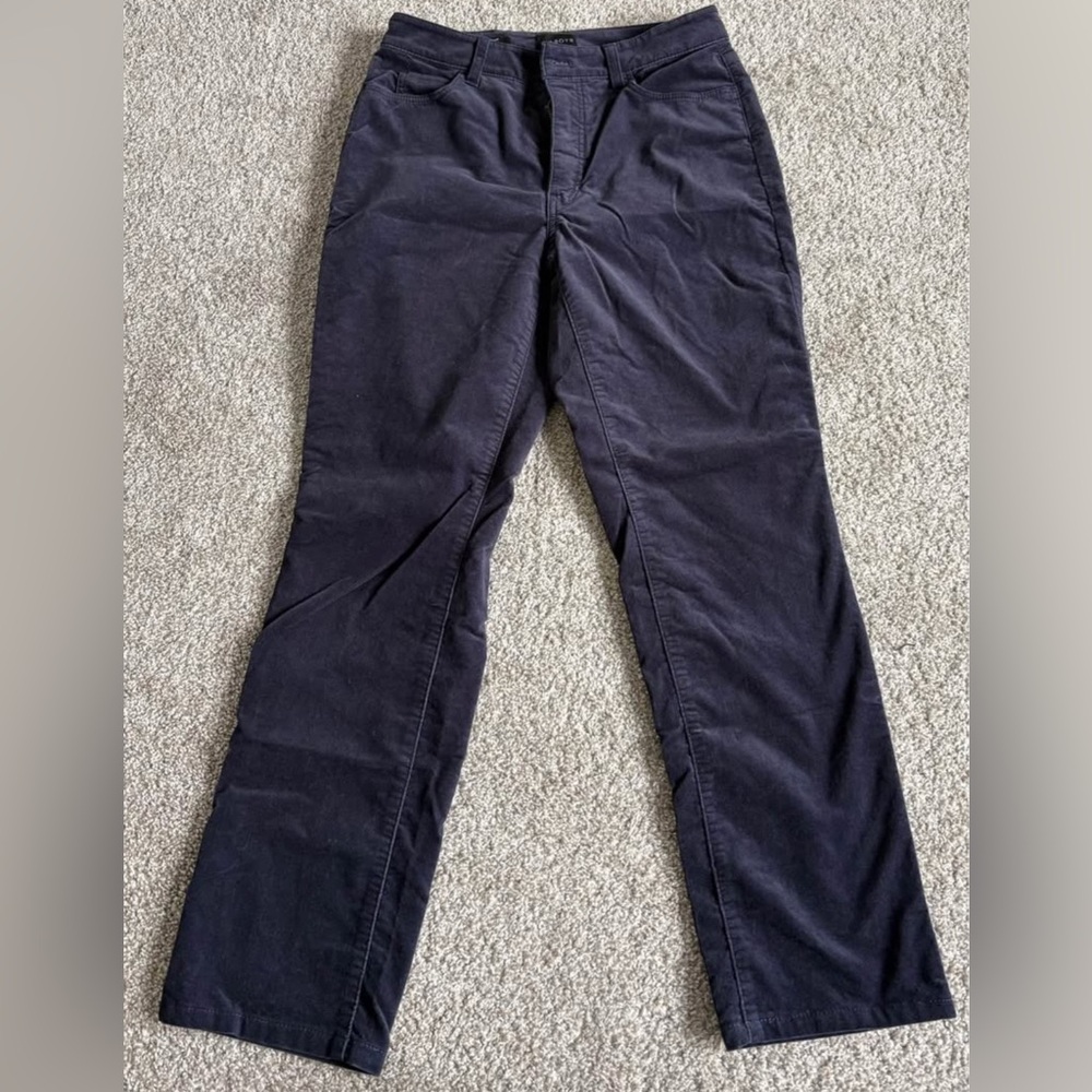 Talbots Dark Gray Velveteen Pants